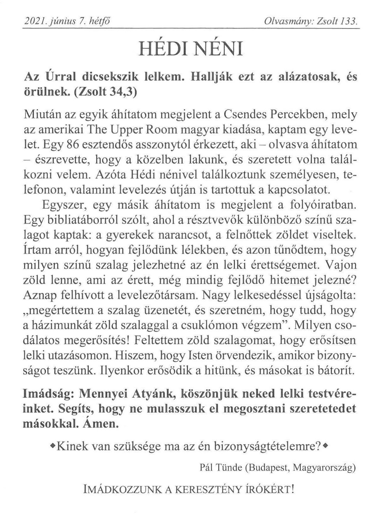 Csendes Percek preview