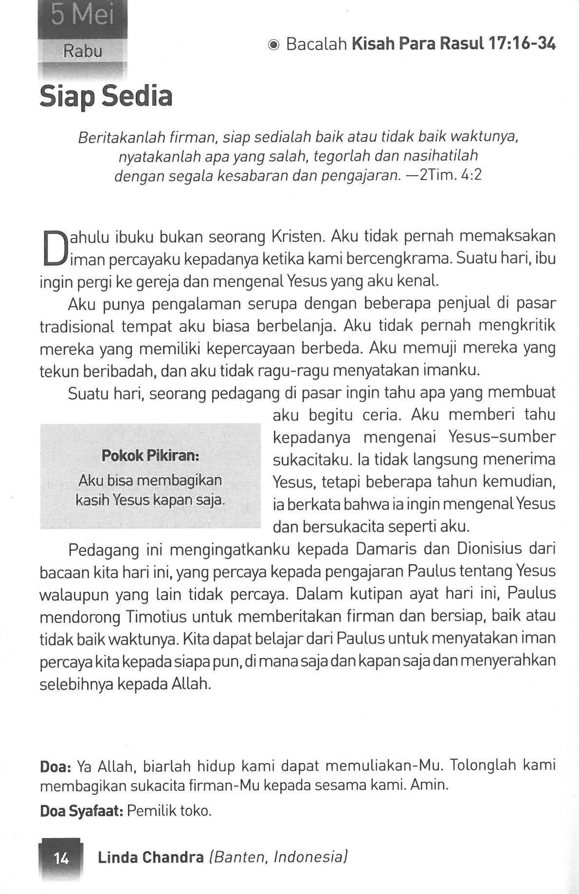 Saat Teduh preview